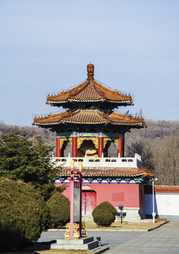 鞍山玉佛寺鼓楼