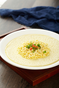 黄金米蒸水蛋
