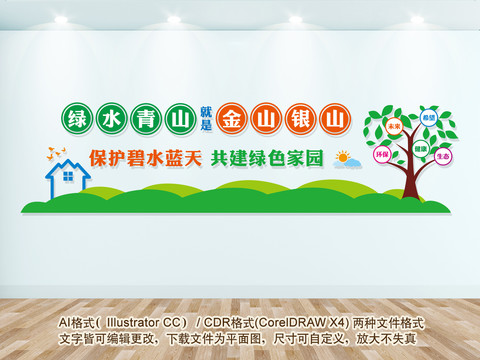 綠水青山就是金山銀山