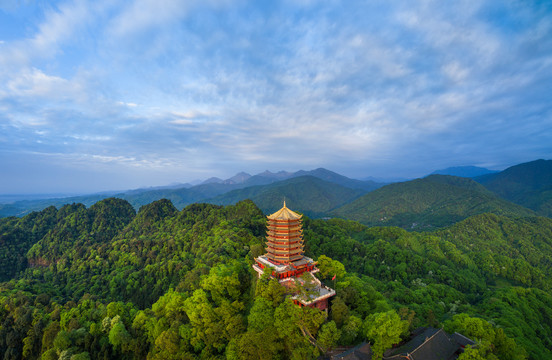 都江堰青城山老君阁