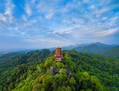 都江堰青城山老君阁