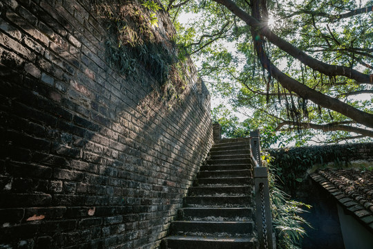 赤湾港左炮台楼梯