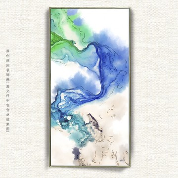 抽象油畫