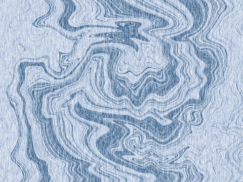 淺藍(lán)色抽象藝術(shù)線條紋理地毯