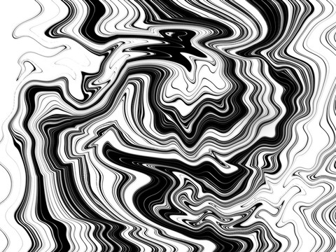 抽象水墨筆觸素材