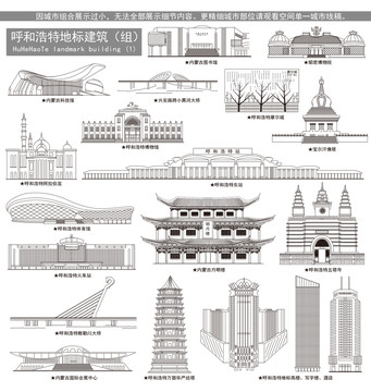 呼和浩特地標(biāo)建筑