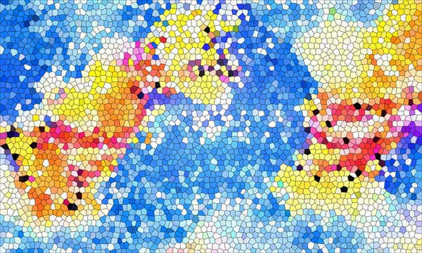 彩色玻璃