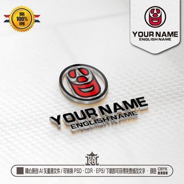 小丑笑臉LOGO