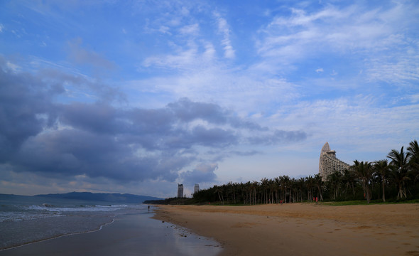 海棠湾大海与酒店