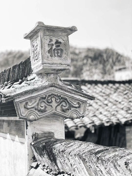 美丽乡村古建筑