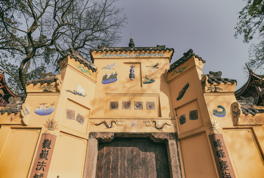 重庆南山佛教寺庙涂山寺风光