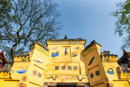 重庆南山佛教寺庙涂山寺风光