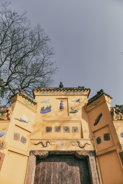 重庆南山佛教寺庙涂山寺风光