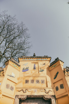 重庆南山佛教寺庙涂山寺风光