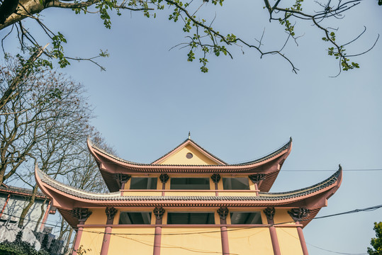 重庆南山佛教寺庙涂山寺风光