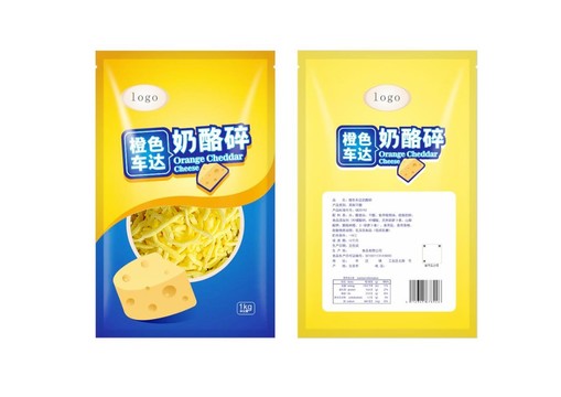 奶酪碎包裝袋含效果圖分層文件
