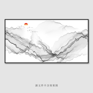 水墨裝飾畫