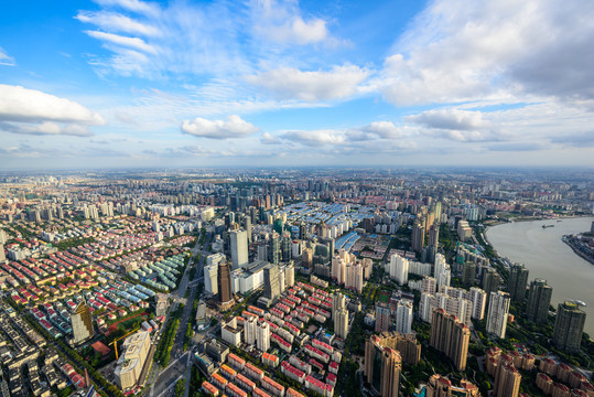 上海浦东全景