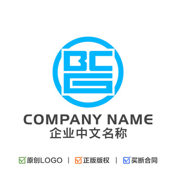 字母BCG组合标志智字