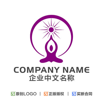 瑜伽LOGO