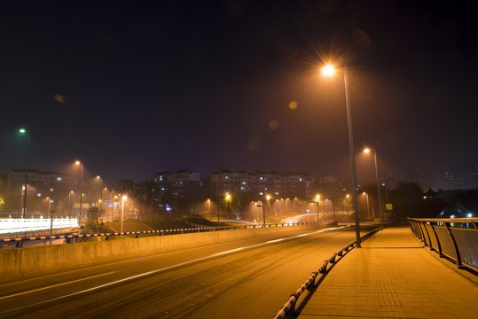 开州宏源大桥夜景