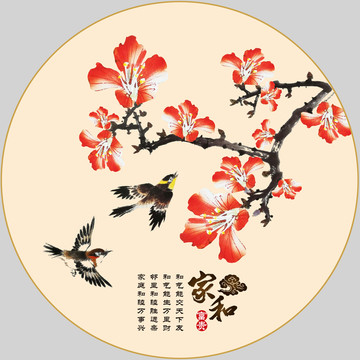 花鳥裝飾畫