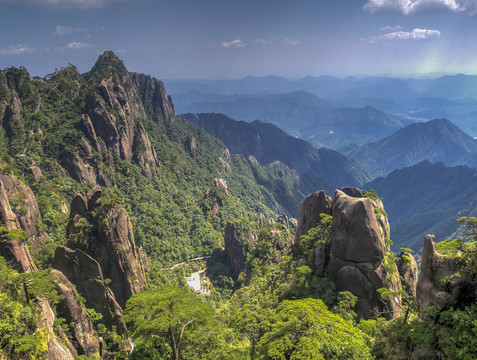 江西三清山万寿园景区