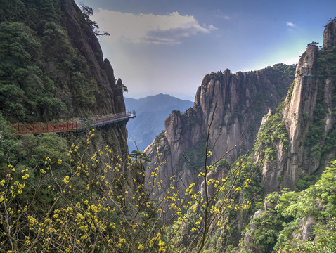 江西三清山玻璃栈道