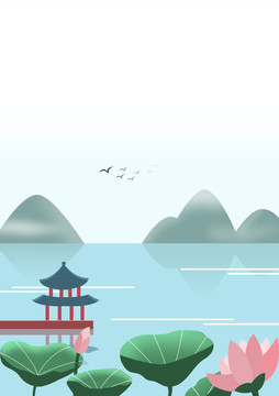 杭州西湖風(fēng)景