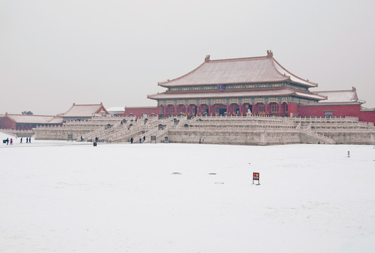 故宫雪景