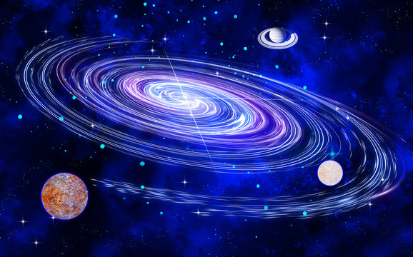 漩渦星空圖