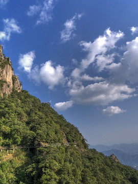 江西三清山栈道