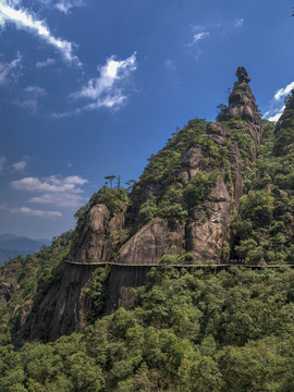 江西三清山高山栈道