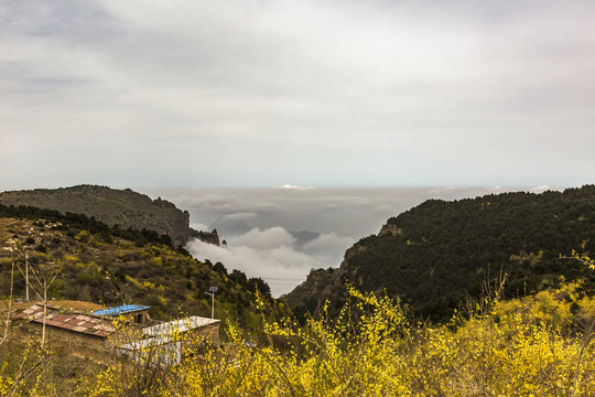 中国山西省平顺张家凹自然风光