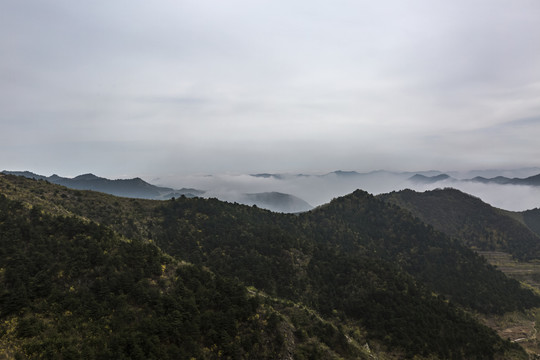 中国山西省平顺张家凹自然风光