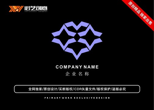 个性原创图形标志logo