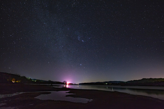 念湖星空