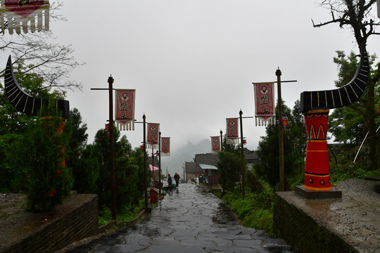 盘古庙下山道