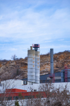 柏油路基环保建材厂房