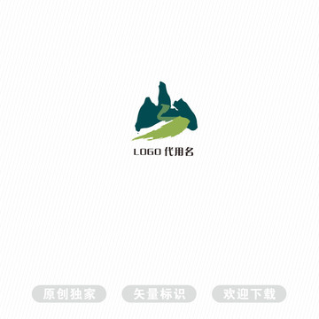 山水LOGO