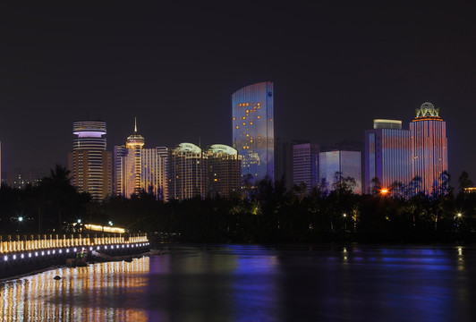 海口夜景灯光效果亮化工程