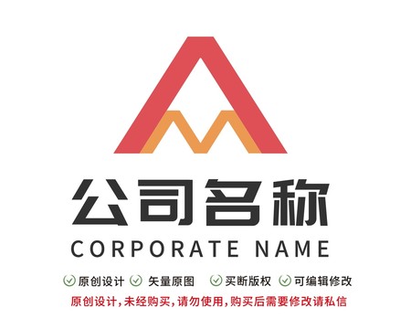 ML字母logo