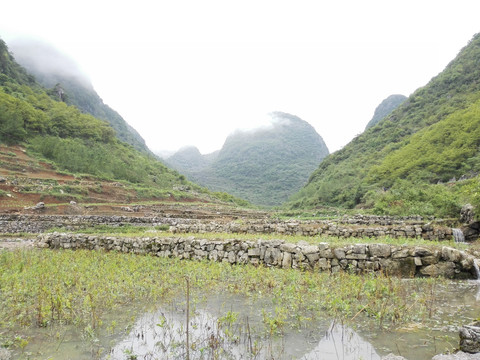 云南山水田园风光