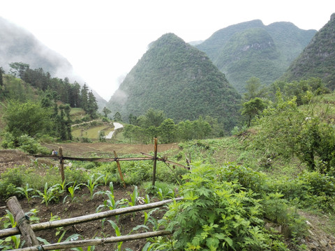 云南山水田园风光