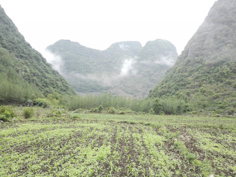 云南山水田园风光