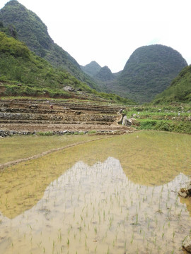 云南山水田园风光