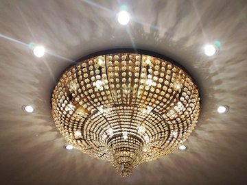 酒店穹顶球形大灯