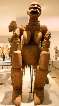 非洲人物木雕