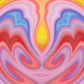 抽象畫印花