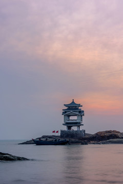 辽宁葫芦岛兴城海滨三礁揽胜日